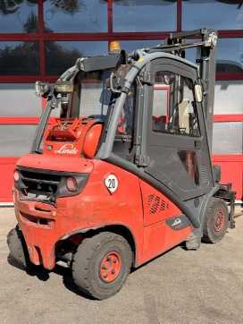 Használt targonca LINDE H20T-02/600 GAS VIERRADFRONTSTAPLER (13070712)