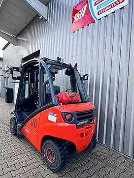Használt targonca LINDE H20T 392 GAS VIERRADFRONTSTAPLER (13022455)