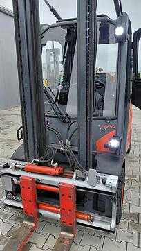 Használt targonca LINDE H20T/600 mit Zinkenversteller Video GAS VIERRADFRONTSTAPLER (13073414)