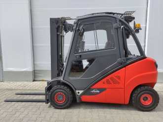 Használt targonca LINDE H25D-02-392 EVO DIESEL VIERRADFRONTSTAPLER (13041427) backdrop