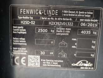 Használt targonca LINDE H25D-02-392 EVO DIESEL VIERRADFRONTSTAPLER (13041427)