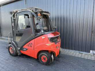 Használt targonca LINDE H25D-02/600 DIESEL VIERRADFRONTSTAPLER (13066796)