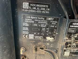 Használt targonca LINDE H25D-02/600 DIESEL VIERRADFRONTSTAPLER (13066796)