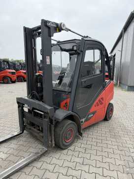 Használt targonca LINDE H25D-02 DIESEL VIERRADFRONTSTAPLER (13040711) backdrop