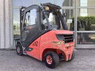 Használt targonca LINDE H25D-02 DIESEL VIERRADFRONTSTAPLER (13060662)