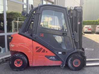 Használt targonca LINDE H25D-02 DIESEL VIERRADFRONTSTAPLER (13060663)