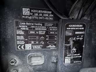 Használt targonca LINDE H25D-02 DIESEL VIERRADFRONTSTAPLER (13069709)