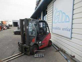 Használt targonca LINDE H25D-02 EVO DIESEL VIERRADFRONTSTAPLER (13070177)