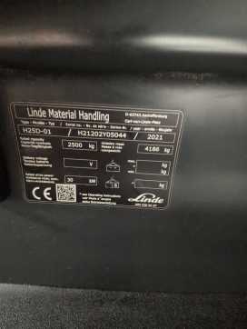 Használt targonca LINDE H25D-1202-01 DIESEL VIERRADFRONTSTAPLER (13032066)