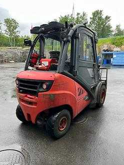 Használt targonca LINDE H25D/600 DIESEL VIERRADFRONTSTAPLER (13047758)
