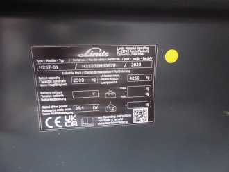 Használt targonca LINDE H25T-01 GAS VIERRADFRONTSTAPLER (13065104)