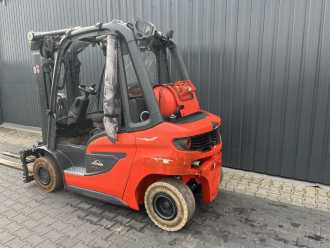 Használt targonca LINDE H25T-01 GAS VIERRADFRONTSTAPLER (13070221)