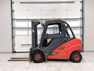 Használt targonca LINDE H30D-02 DIESEL VIERRADFRONTSTAPLER (12795843)