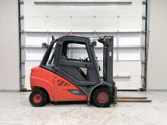 Használt targonca LINDE H30D-02 DIESEL VIERRADFRONTSTAPLER (12795843)