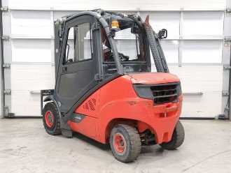 Használt targonca LINDE H30D-02 DIESEL VIERRADFRONTSTAPLER (12897784)