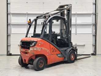 Használt targonca LINDE H30D-02 DIESEL VIERRADFRONTSTAPLER (13050305)