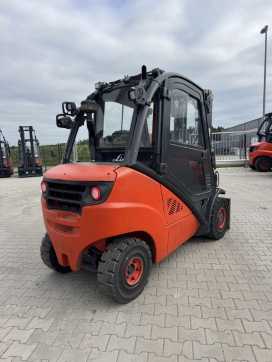 Használt targonca LINDE H30D-02 DIESEL VIERRADFRONTSTAPLER (13070719)