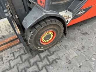 Használt targonca LINDE H30D-02 DIESEL VIERRADFRONTSTAPLER (13074875)