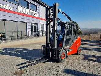 Használt targonca LINDE H30D-02 Side shift DIESEL VIERRADFRONTSTAPLER (12999469)