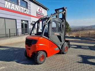 Használt targonca LINDE H30D-02 Side shift DIESEL VIERRADFRONTSTAPLER (12999469)
