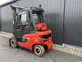 Használt targonca LINDE H30T-01 GAS VIERRADFRONTSTAPLER (13066523)