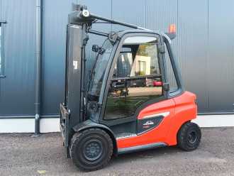Használt targonca LINDE H35D-01 DIESEL VIERRADFRONTSTAPLER (13071727)
