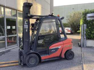 Használt targonca LINDE H35D-01 DIESEL VIERRADFRONTSTAPLER (13076937)
