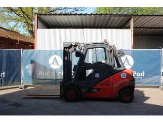 Használt targonca LINDE H35D-02 DIESEL VIERRADFRONTSTAPLER (12957318)