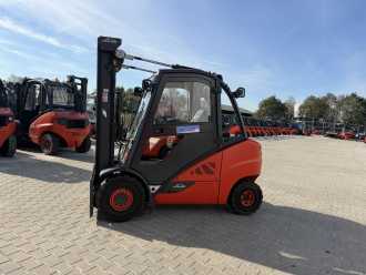 Használt targonca LINDE H35D-02 DIESEL VIERRADFRONTSTAPLER (13071707)