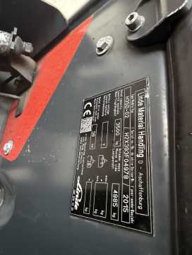 Használt targonca LINDE H35D-02 DIESEL VIERRADFRONTSTAPLER (13074420)