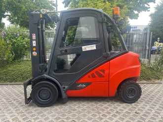 Használt targonca LINDE H35D-02 / EVO DIESEL VIERRADFRONTSTAPLER (13054528)