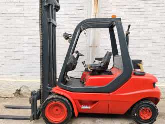 Használt targonca LINDE H35D-03 DIESEL VIERRADFRONTSTAPLER (13067398)