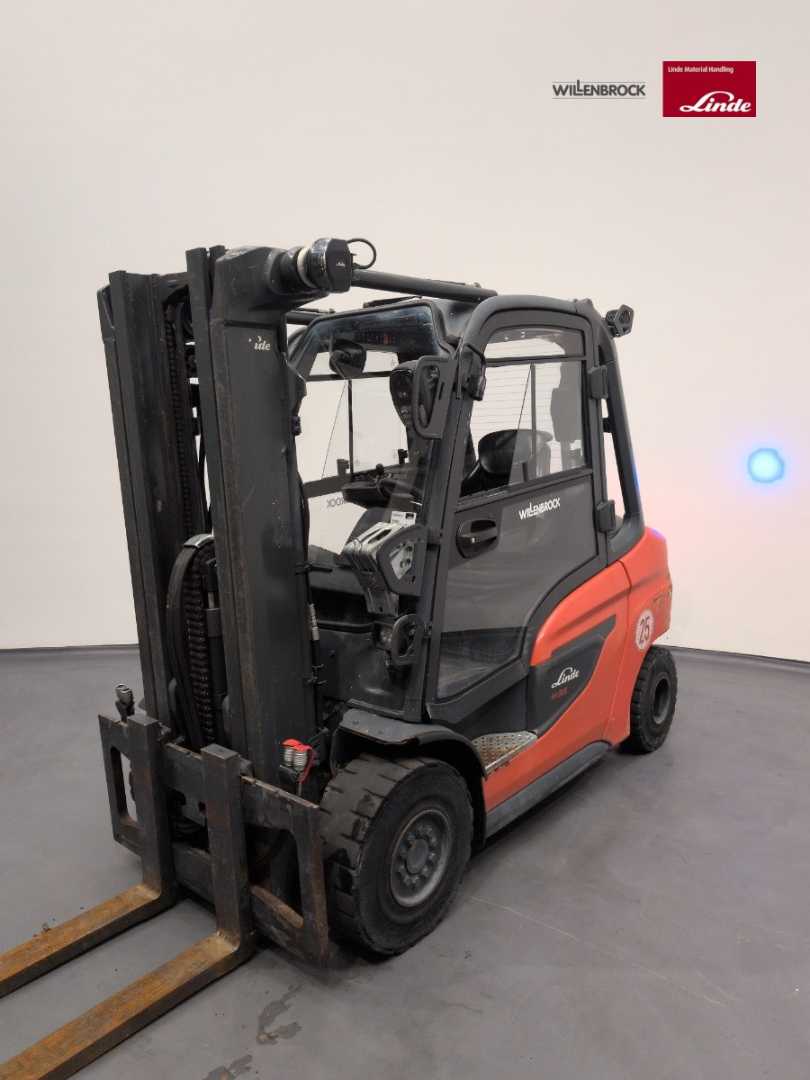 Használt targonca LINDE H35D-1202-01 DIESEL VIERRADFRONTSTAPLER (13072934)