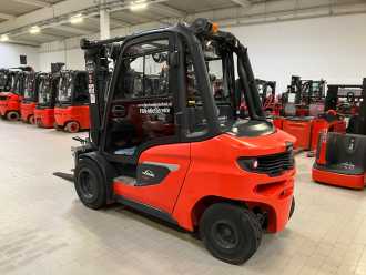 Használt targonca LINDE H35D DIESEL VIERRADFRONTSTAPLER (12972145)