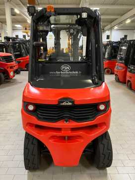 Használt targonca LINDE H35D DIESEL VIERRADFRONTSTAPLER (12972145)