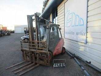 Használt targonca LINDE H35D DIESEL VIERRADFRONTSTAPLER (13037397)