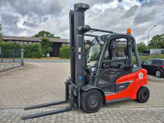 Használt targonca LINDE H35D DIESEL VIERRADFRONTSTAPLER (13055874)