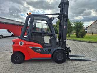 Használt targonca LINDE H35D DIESEL VIERRADFRONTSTAPLER (13055874)