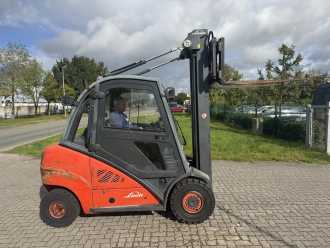 Használt targonca LINDE H35D DIESEL VIERRADFRONTSTAPLER (13073012)