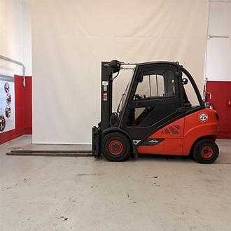 Használt targonca LINDE H35D / UT X00930 DIESEL VIERRADFRONTSTAPLER (13065227)
