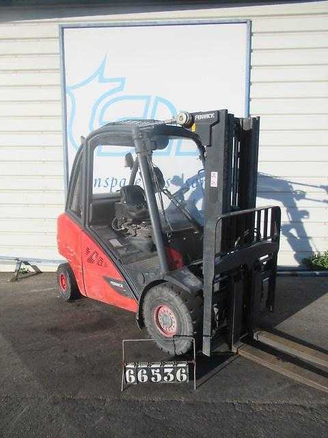 Használt targonca LINDE H35T-02 EVO GAS VIERRADFRONTSTAPLER (13070996)