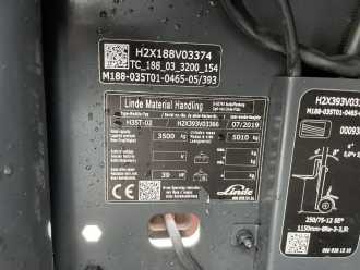 Használt targonca LINDE H35T-02 GAS VIERRADFRONTSTAPLER (13069414)