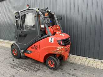 Használt targonca LINDE H35T-02 GAS VIERRADFRONTSTAPLER (13069415)