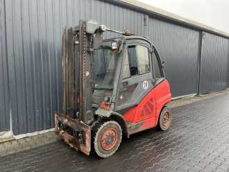 Használt targonca LINDE H40D-02 DIESEL VIERRADFRONTSTAPLER (13033884) backdrop