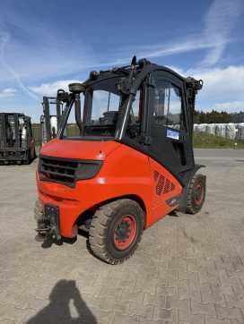 Használt targonca LINDE H40D-02 DIESEL VIERRADFRONTSTAPLER (13035100)