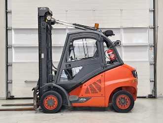 Használt targonca LINDE H40D-02 DIESEL VIERRADFRONTSTAPLER (13046550)