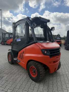 Használt targonca LINDE H40D-02 DIESEL VIERRADFRONTSTAPLER (13063972)