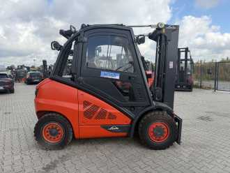 Használt targonca LINDE H40D-02 DIESEL VIERRADFRONTSTAPLER (13063972)