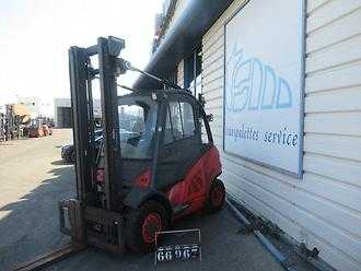 Használt targonca LINDE H40D-02 DIESEL VIERRADFRONTSTAPLER (13070187)