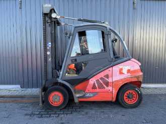 Használt targonca LINDE H40D-02 DIESEL VIERRADFRONTSTAPLER (13071261)